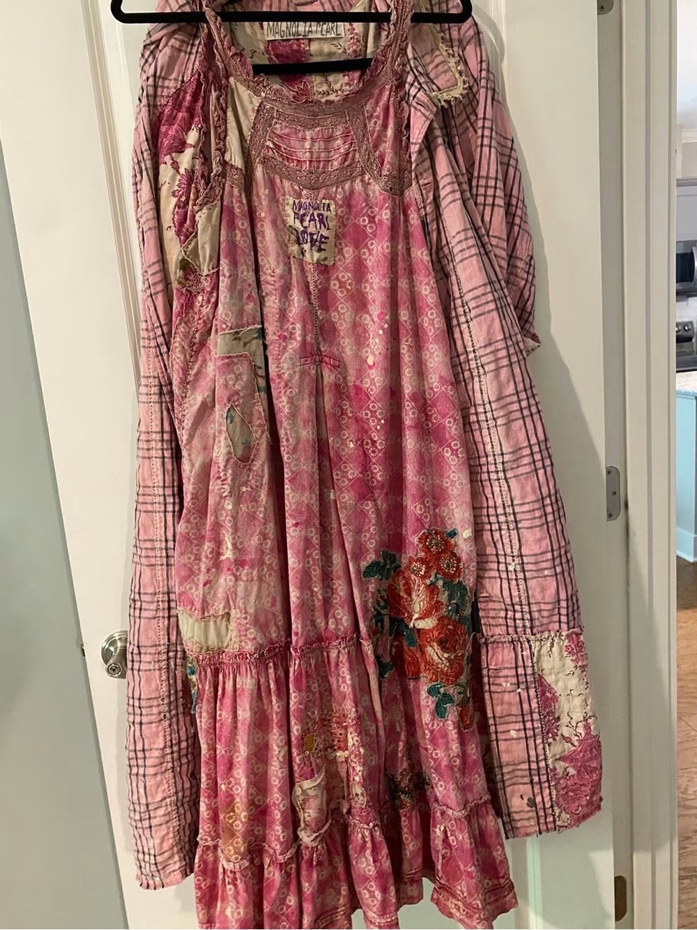 NWT Magnolia Pearl Tiered Clementine Slipdress #1224 Indah - Picture 3 of 4